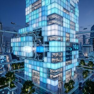 Arquitectura componible para empresas con aplicaciones modulares, APIs e integración de sistemas impulsadas por Inteligencia Artificial.