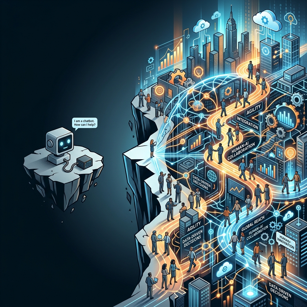 Chatbot con Inteligencia Artificial dentro de una estrategia de transformación digital empresarial